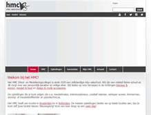 Tablet Screenshot of hmcollege.nl